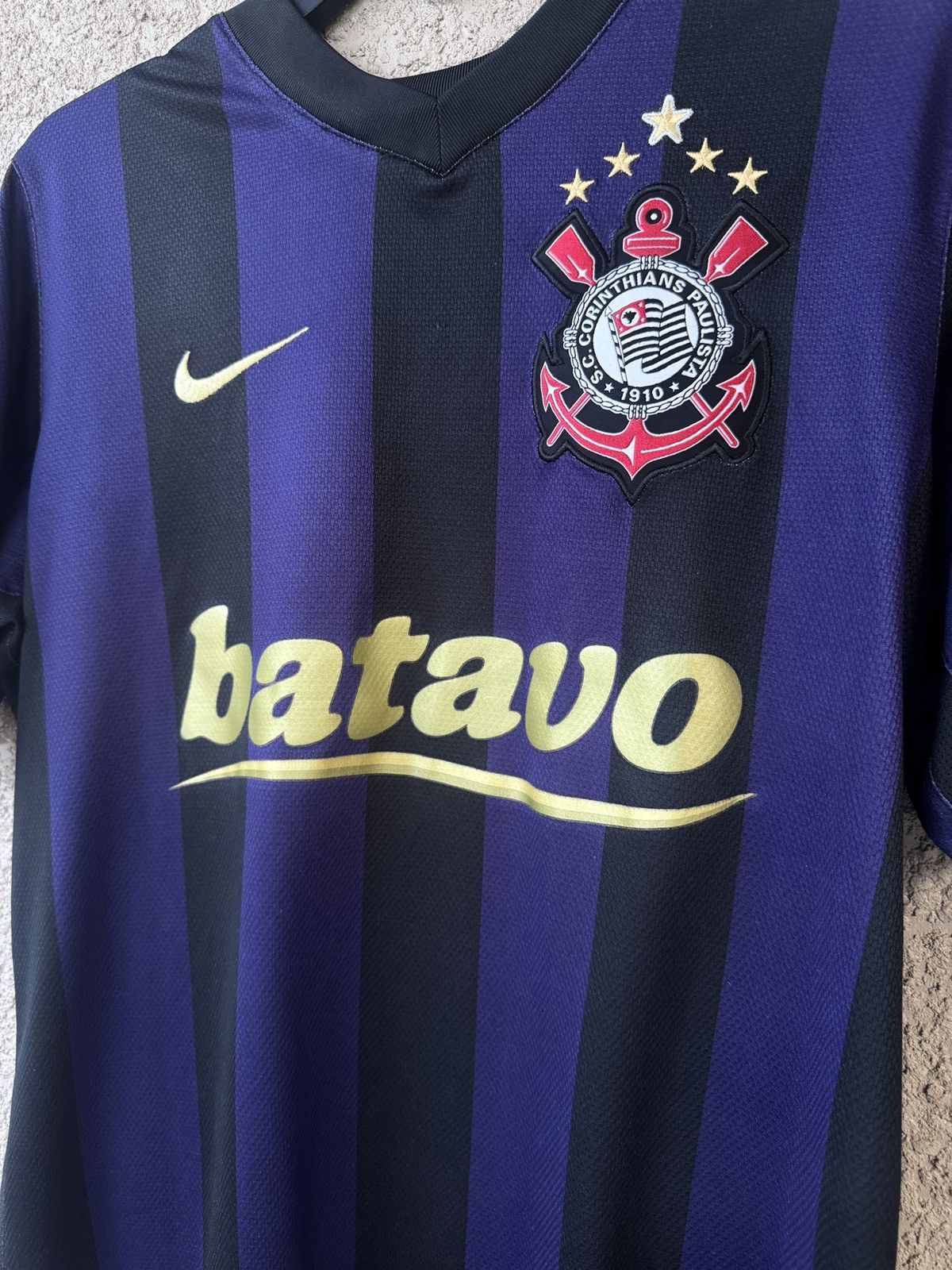 Nike 2009/2010 Corinthians Third Jersey Ronaldo #9 Nike Size M R9 Size US M / EU 48-50 / 2 - 3 Thumbnail