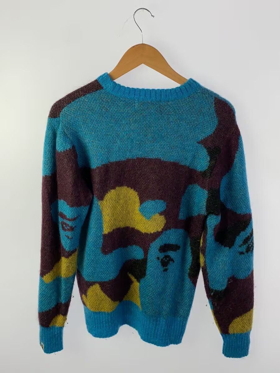 Bape A Bathing Ape Mohair Knit Sweater Multi-Color Size US M / EU 48-50 / 2 - 2 Thumbnail