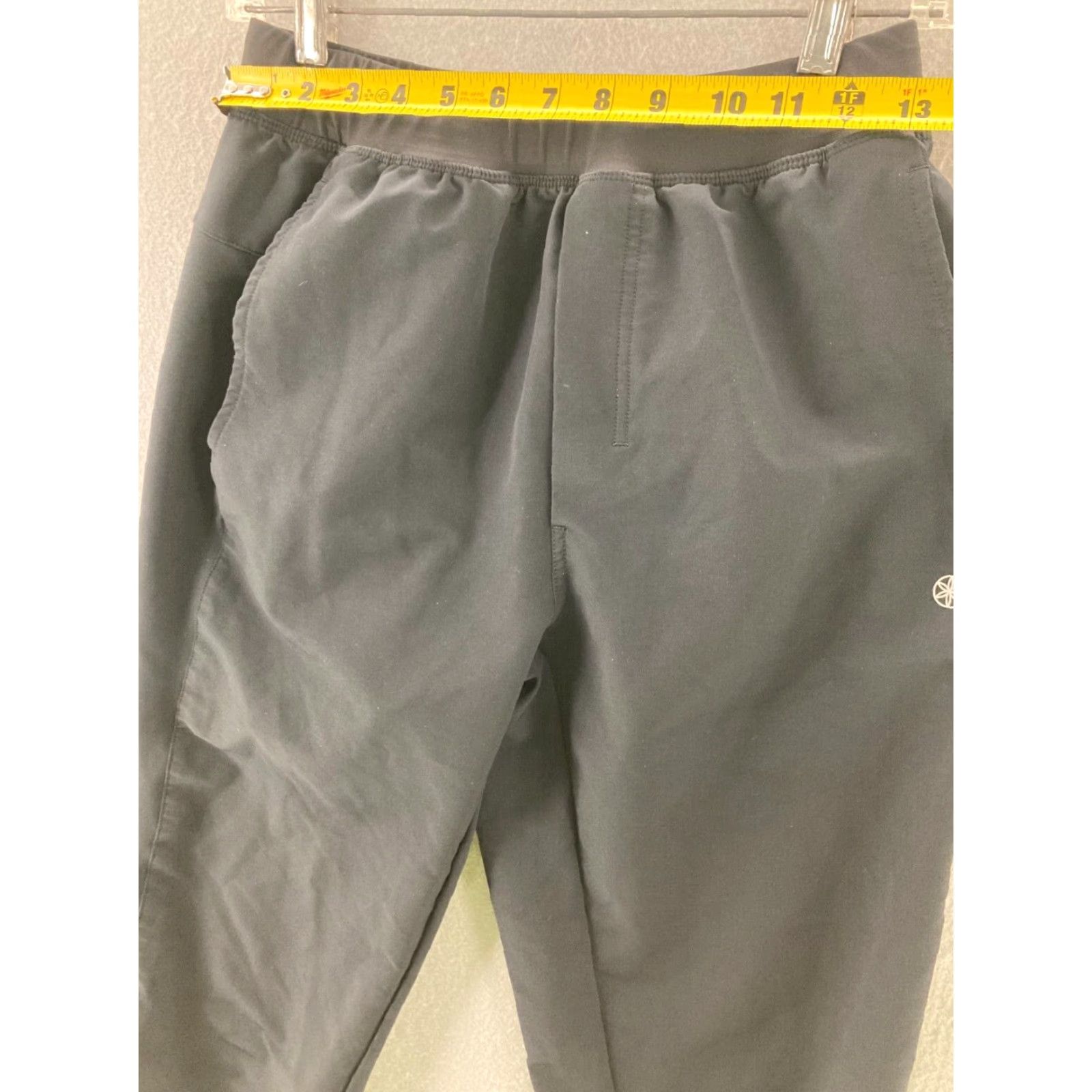 Vintage Gaiam Joggers Small Black Athletic Yoga Sweatpants Mens Size US 29 - 2 Thumbnail