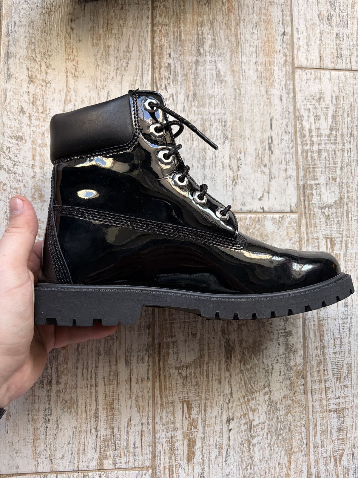 Timberland Timberland Premium Waterproof Leather Boots Black Size 7W Size US 7 / IT 37 - 4 Thumbnail