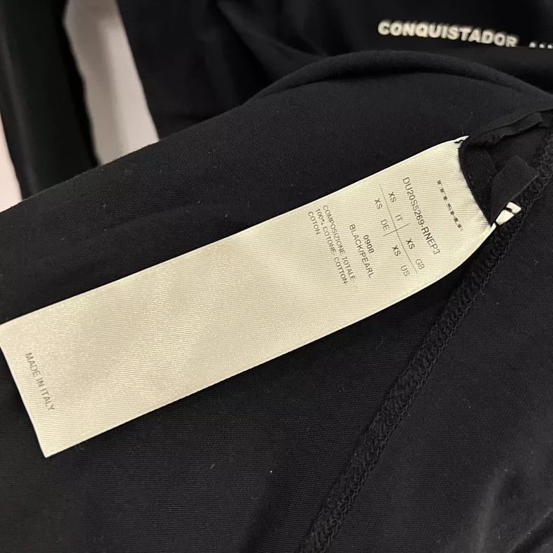 Rick Owens rick owens Double-line false two-piece letter false two-pie Size US XS / EU 42 / 0 - 4 Thumbnail