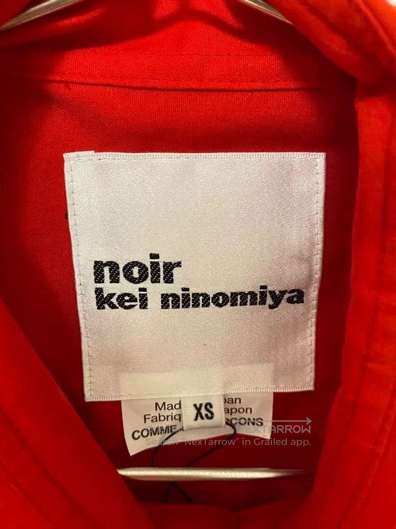 Comme des Garcons CDG Noir Mesh Panel Shirt. Size US XS / EU 42 / 0 - 3 Thumbnail