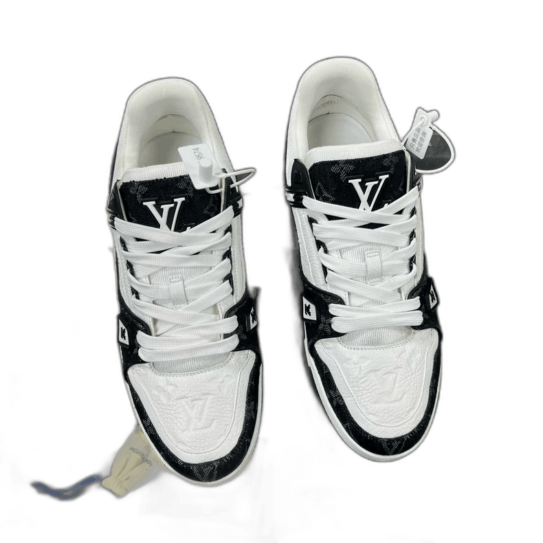 Louis Vuitton LV Trainer Black White Sneakers Size US 9 / EU 42 - 1 Thumbnail