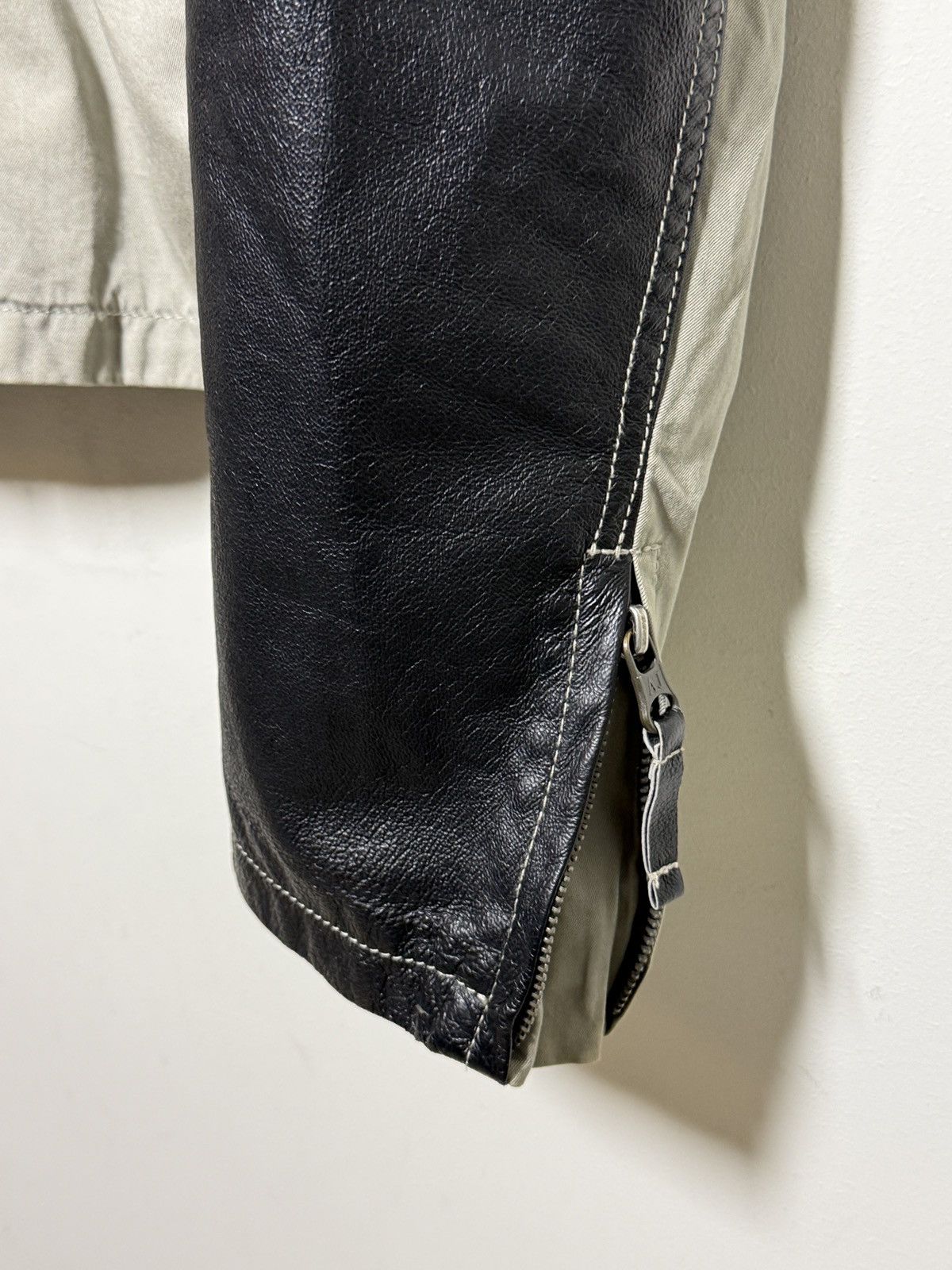 Giorgio Armani Armani y2k Moto Jacket Size US XL / EU 56 / 4 - 6 Thumbnail