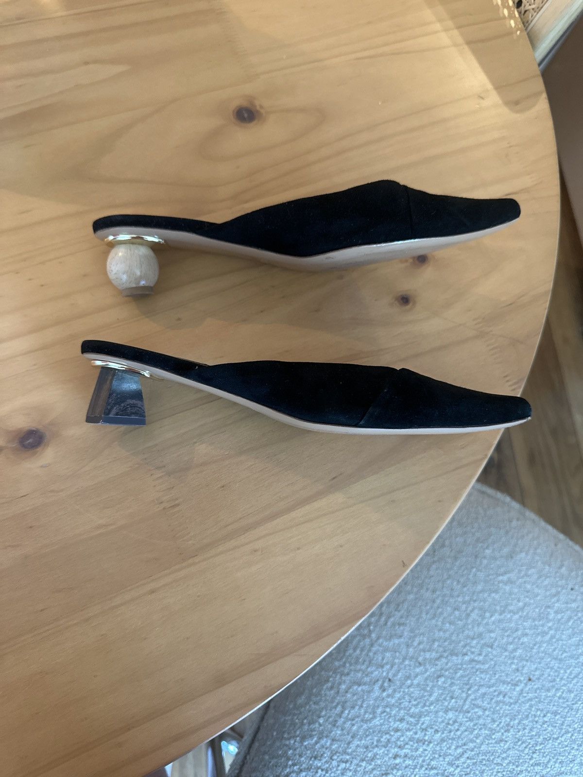 Jacquemus Jacquemus Geometric slingback heels Size US 9 / IT 39 - 3 Thumbnail