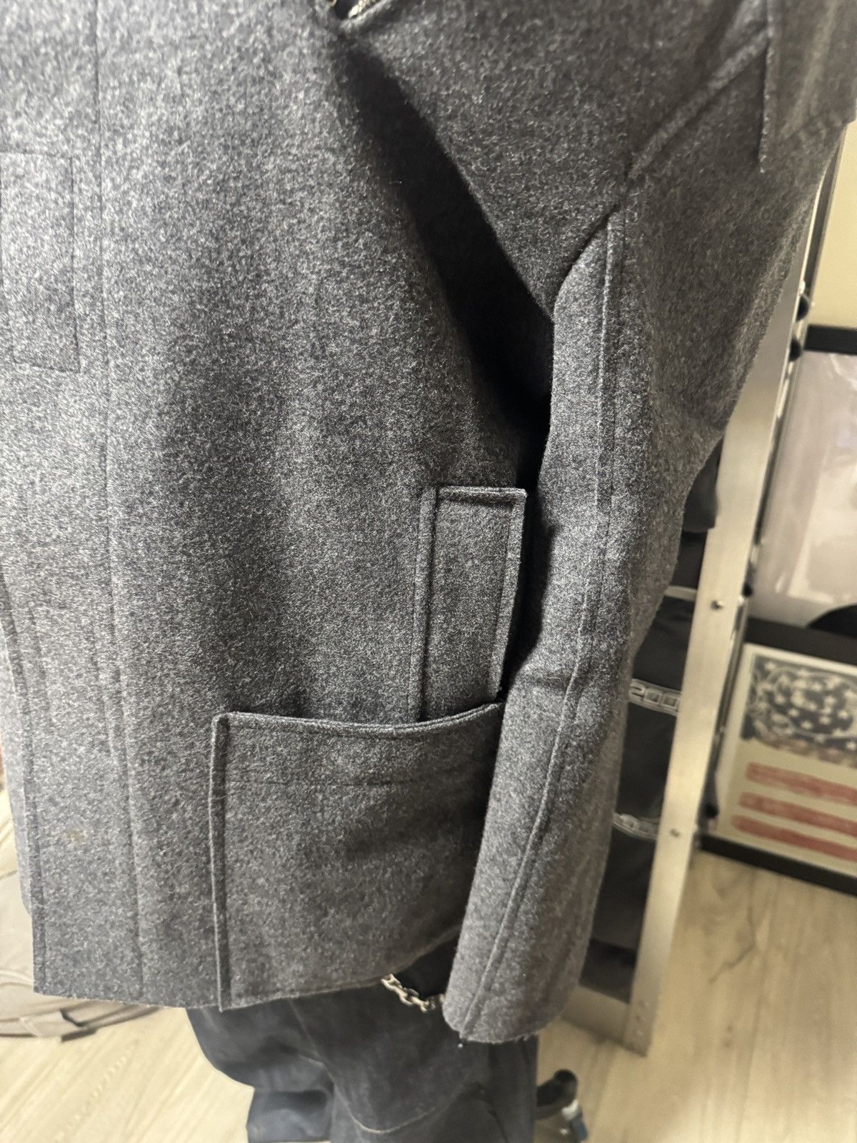 Walter Van Beirendonck W & LT Walter Van Beirendonck Wool Zipper Coat Jacket Size US M / EU 48-50 / 2 - 15 Thumbnail