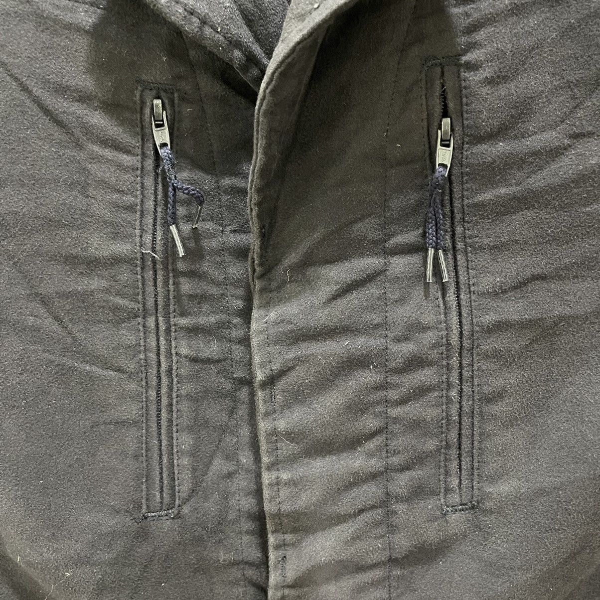 A.P.C. × Japanese Brand × Vintage Vintage 90s APC Made in France Button Jacket Size US S / EU 44-46 / 1 - 12 Thumbnail