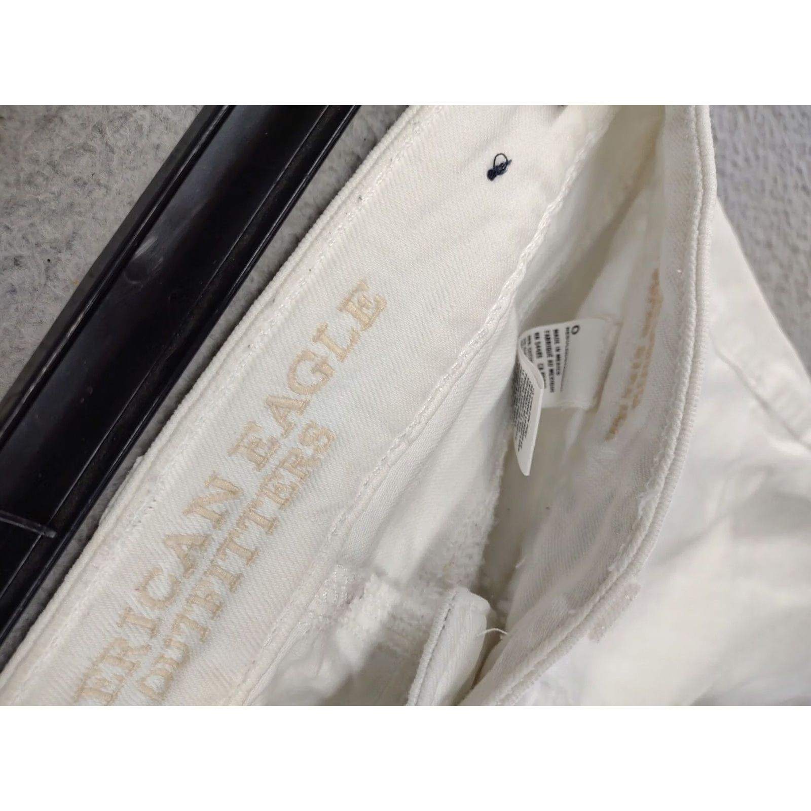 American Eagle Outfitters AMERICAN EAGLE Jegging White Jeans in Women's SZ 0 Regular Size 25" / US 0 / IT 36 - 4 Thumbnail