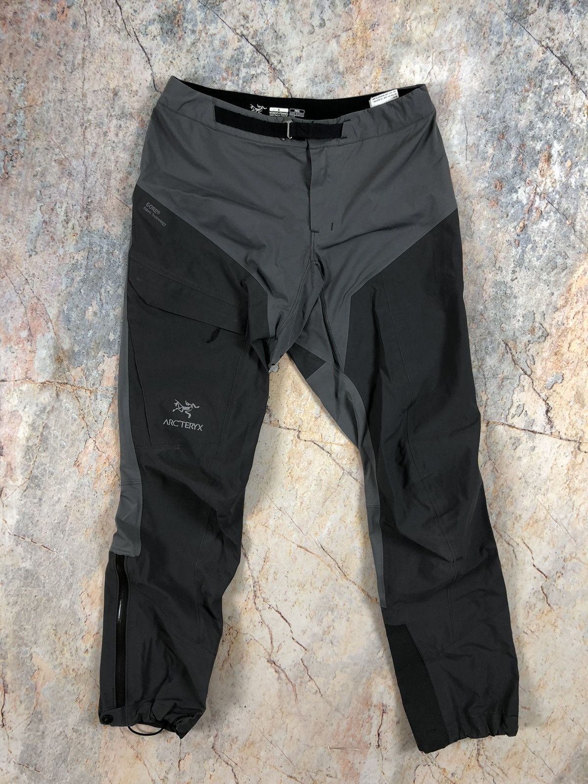 image of Arcteryx Gore Tex Ski Pants Procline Hybrid in Grey, Men's (Size 30)