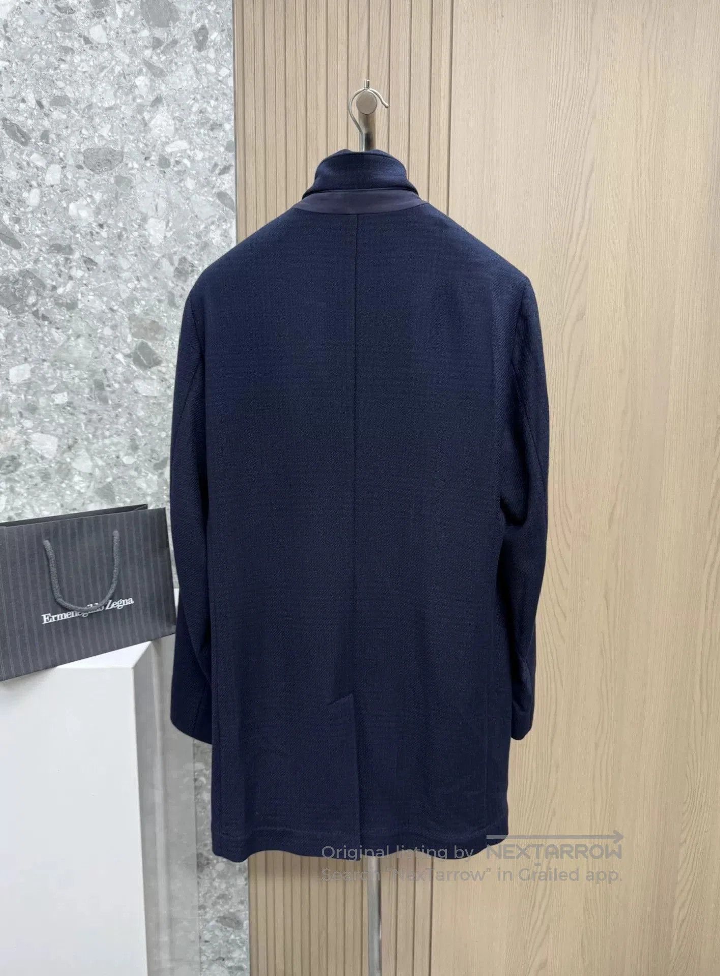 Loro Piana Loro Piana Gift Of King 12 Micron Checked Coat. Size US XL / EU 56 / 4 - 4 Thumbnail
