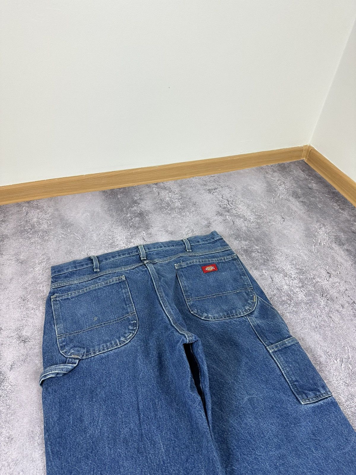 Dickies Vintage Dickies USA Cargo Denim Carpenter Hype Work Pants Size US 38 / EU 54 - 6 Thumbnail