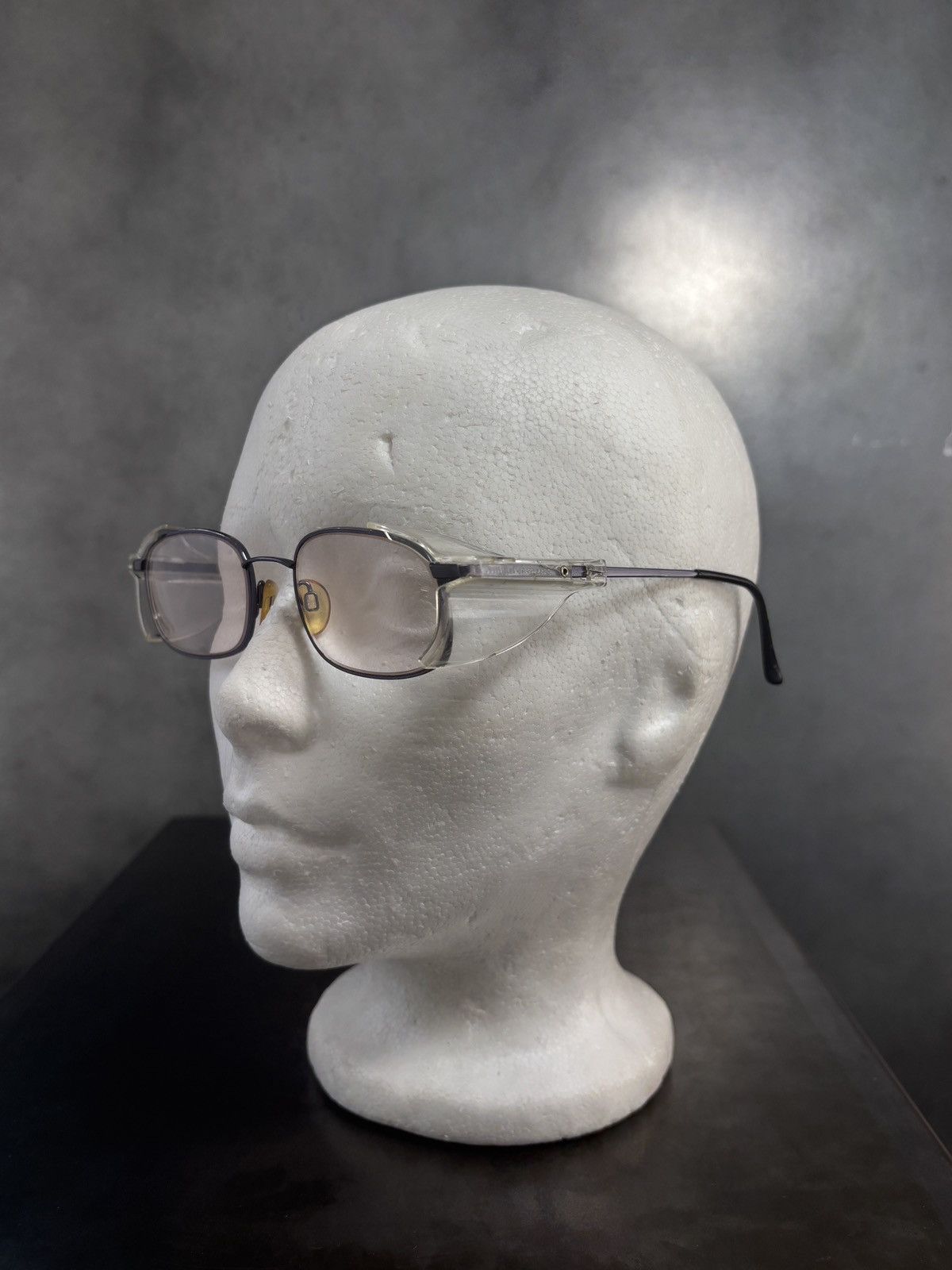 Vintage 1990s Safety Glasses Vintage Frames Side Lense Shield Protec Size ONE SIZE - 10 Thumbnail