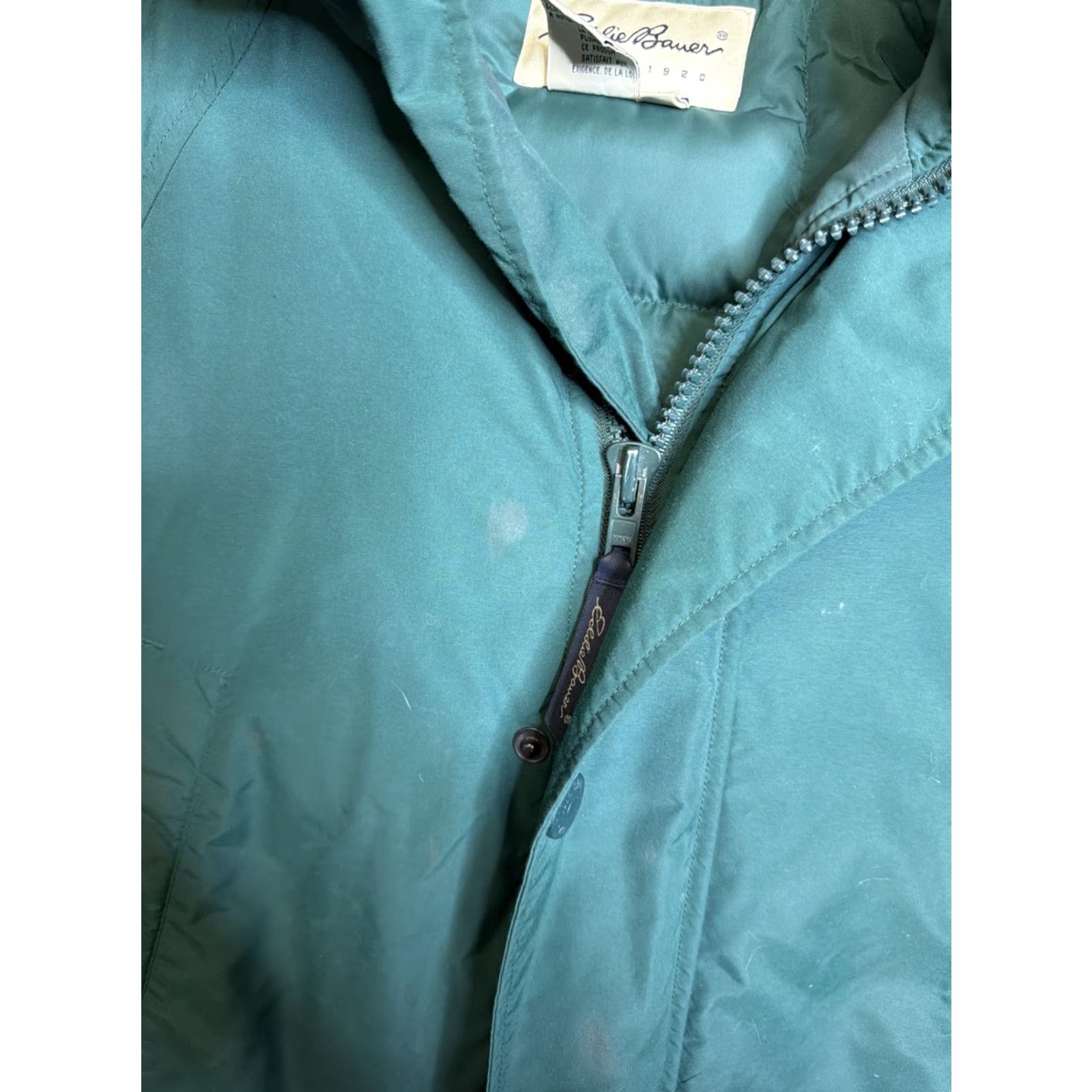 Eddie Bauer VTG Eddie Bauer Goose Down Puffer Jacket Green Parka Mens S Goose Down Parka VTG 80’s 90’s Green Mens S Eddie Bauer Casual 1980s Size US S / EU 44-46 / 1 - 2 Thumbnail