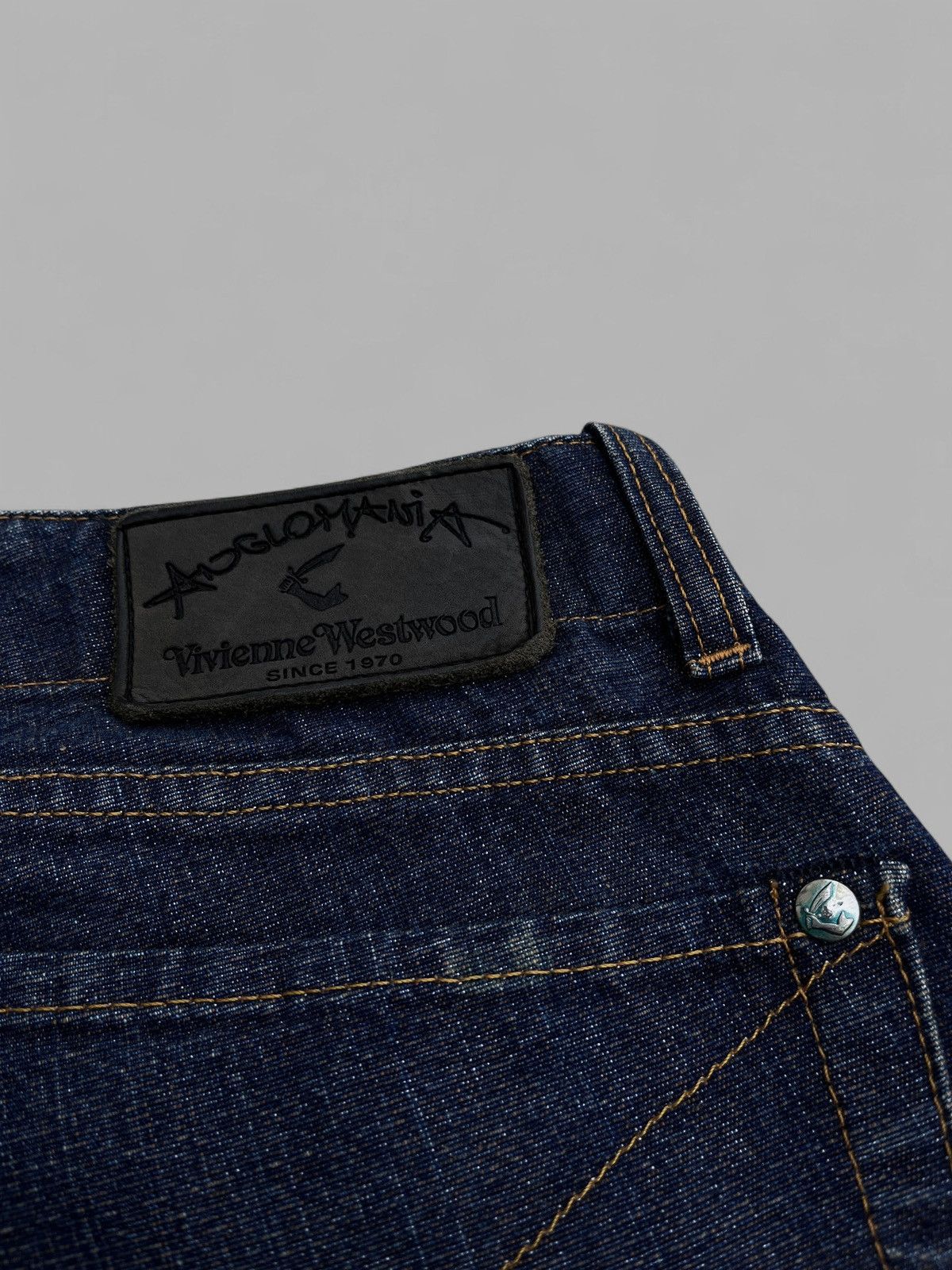 Vivienne Westwood 🔥90's Vivienne Westwood Anglomania Bootcut Flared Jeans. Size US 30 / EU 46 - 6 Thumbnail
