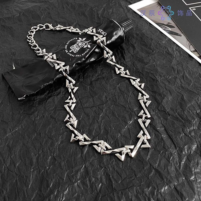 Jewelry Hip-Hop Geometric Necklace Size ONE SIZE - 2 Thumbnail