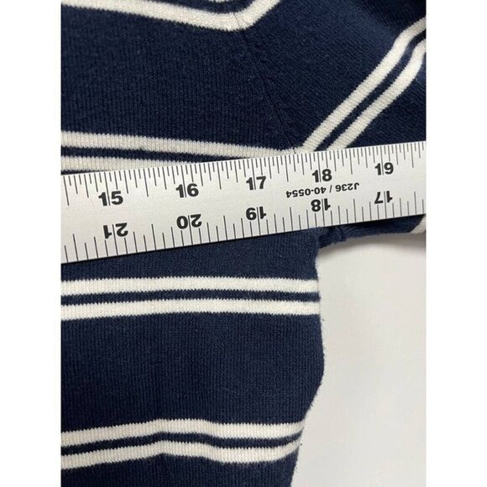J.McLaughlin J Mclaughlin Women Poet Sweater Stripe Modal Size L A001420 Size L / US 10 / IT 46 - 5 Thumbnail
