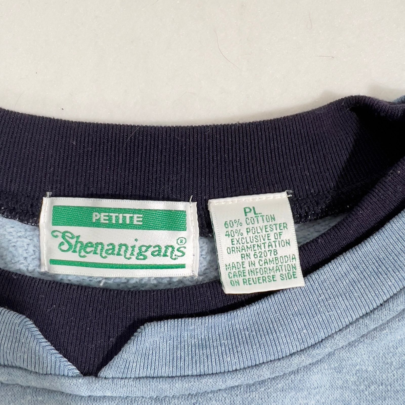 Other Shenanigans Embroidered Sweatshirt Woman PETITE Large Floral Size L / US 10 / IT 46 - 3 Thumbnail