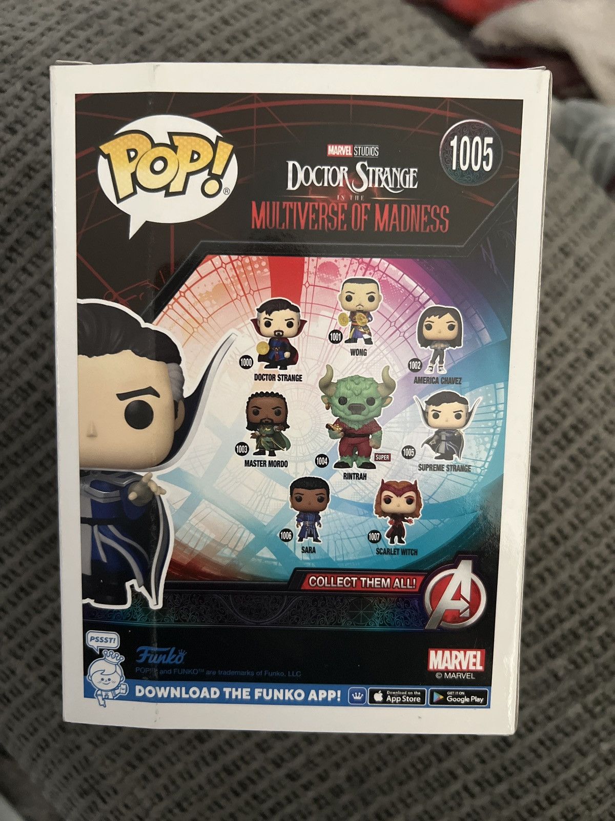 Marvel Comics Funko Pop! Supreme Strange Bobble-Head Size ONE SIZE - 2 Thumbnail