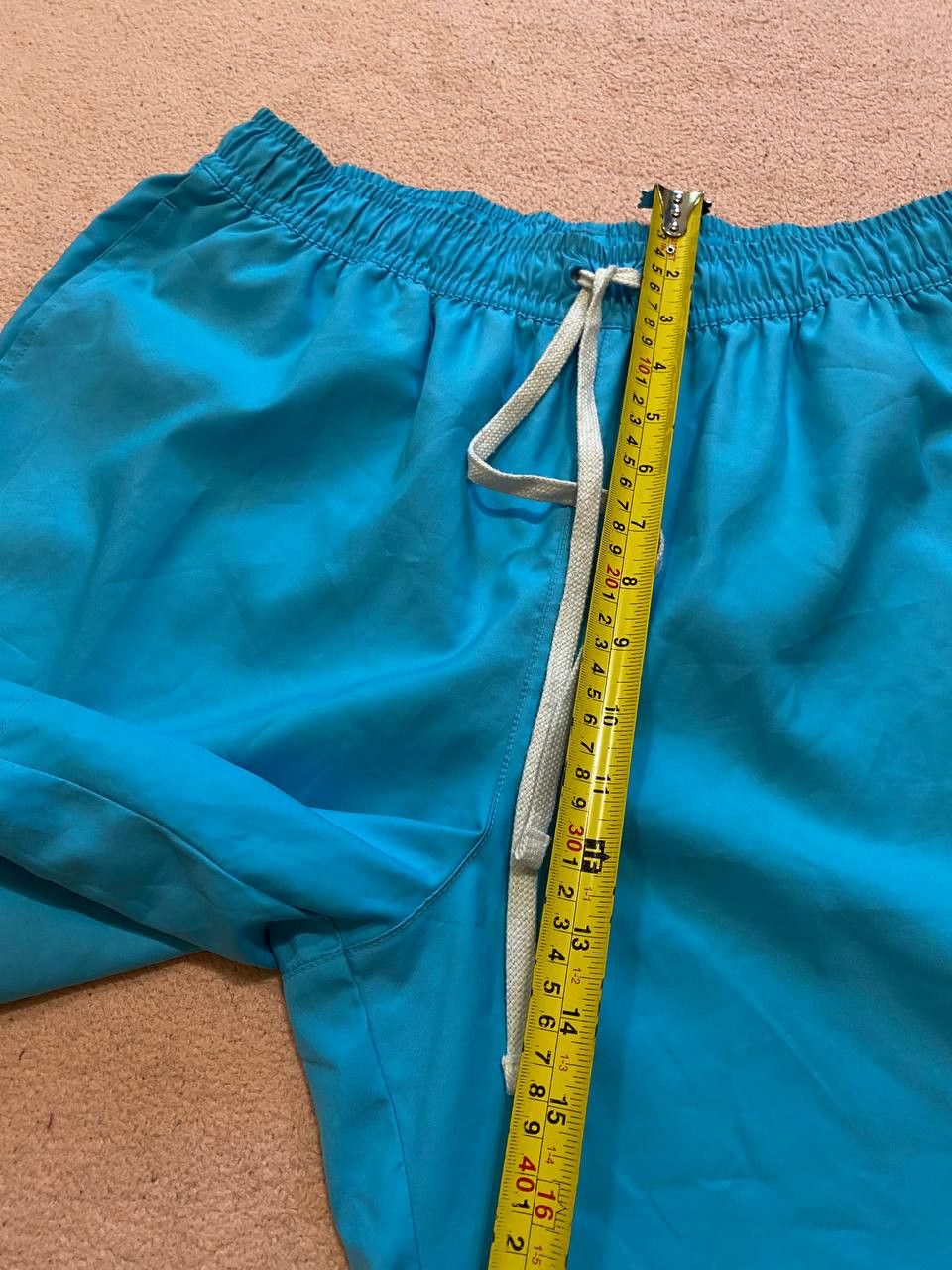 Nike Y2K Vintage Nike shorts logo blue Size US 34 / EU 50 - 16 Thumbnail