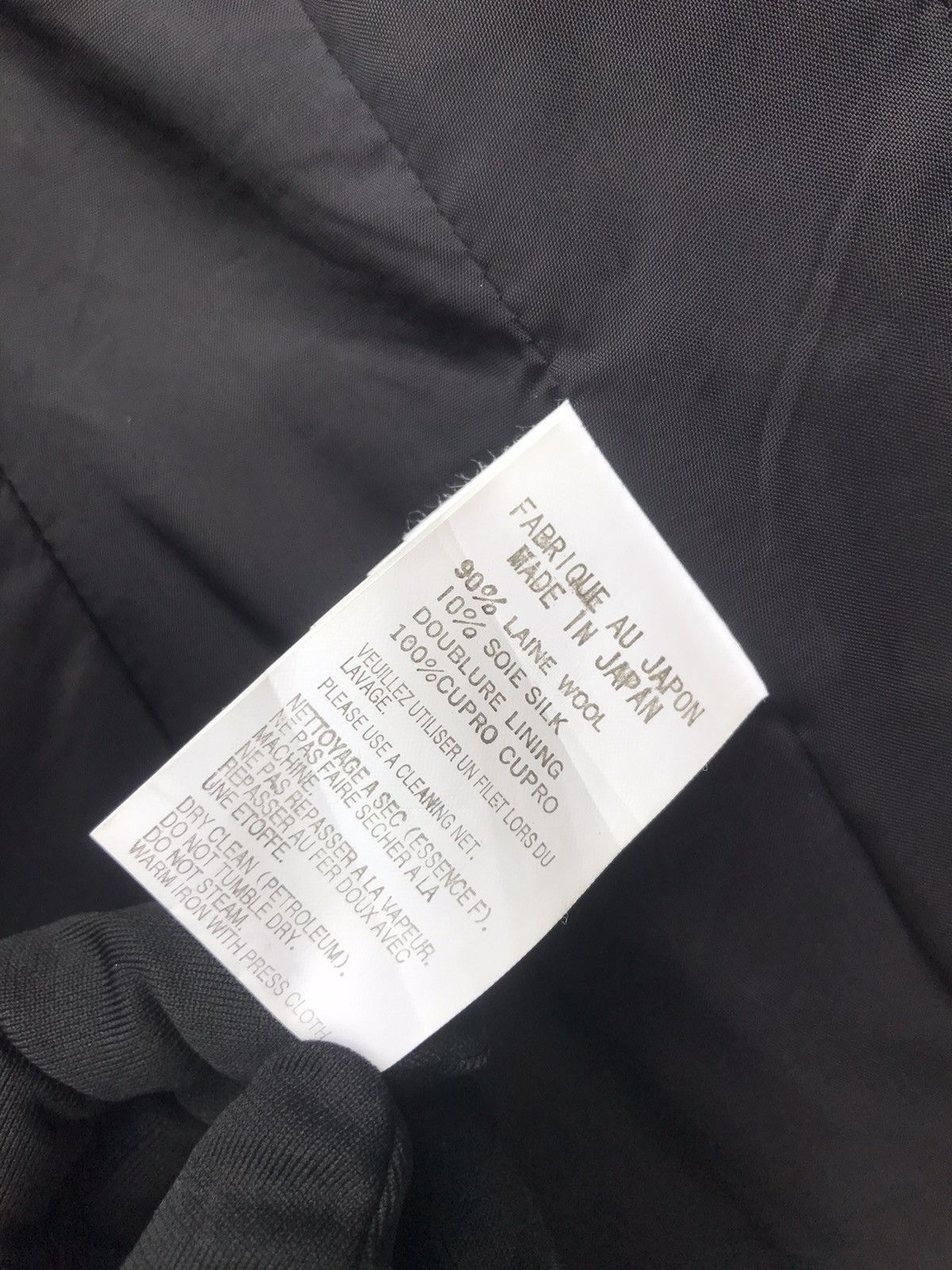 Yohji Yamamoto AW08 Runway Unfinished High Gauge Long Neck Jacket Size M / US 6-8 / IT 42-44 - 16 Thumbnail