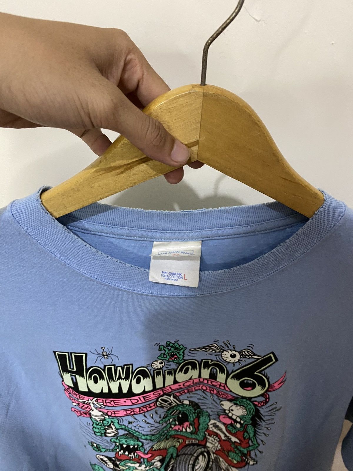 Band Tees × Vintage PIZZA OF DEATH Hawaiian 6 Size US XL / EU 56 / 4 - 8 Thumbnail