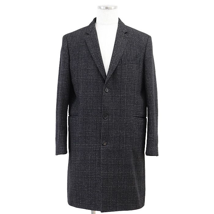 Paul Smith Paul Smith Glen Check Wool Blend Coat Textile Outerwear DUTY FREE for USA