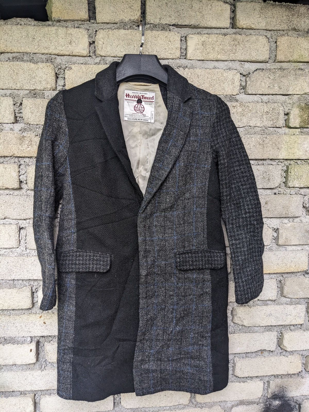 Harris Tweed Harris Tweed x United Arrows Handwoven Wool Coat Size S / US 4 / IT 40 - 2 Thumbnail