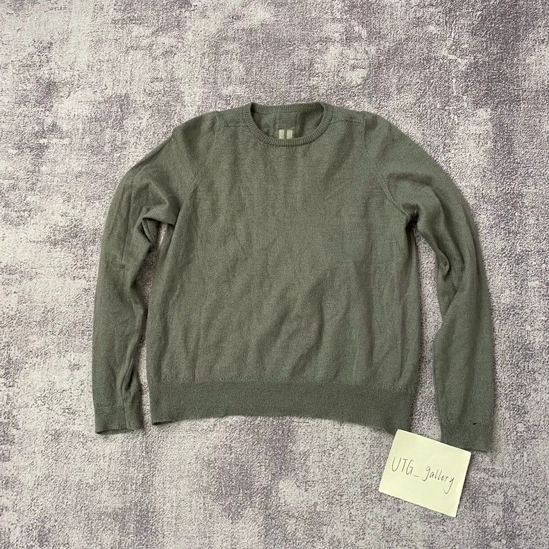 Rick Owens Rick Owens 21SS Wool Knitwear Sweater with Broken Cuffs swe Size US S / EU 44-46 / 1 - 1 Thumbnail