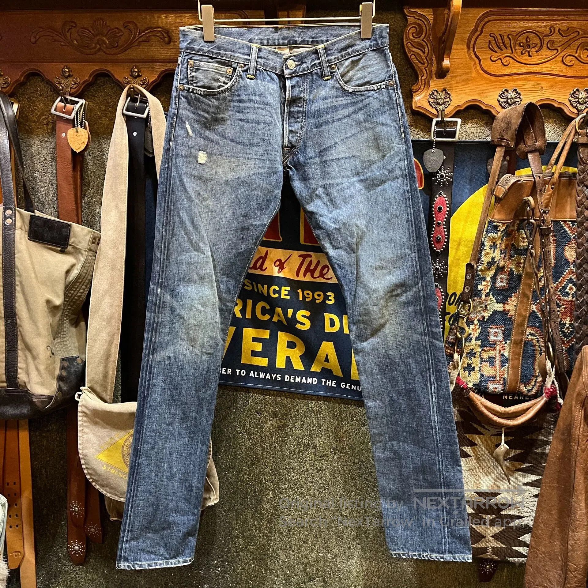 RRL Ralph Lauren vintage denim jeans by ralph lauren. Size US 30 / EU 46 - 1 Thumbnail