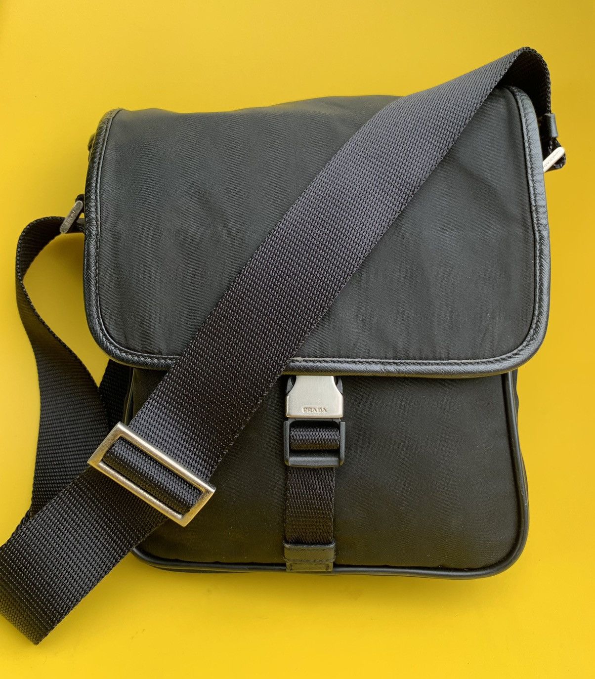 Prada Authentic Prada Bag Crossbody Nylon Bag Size ONE SIZE - 1 Thumbnail