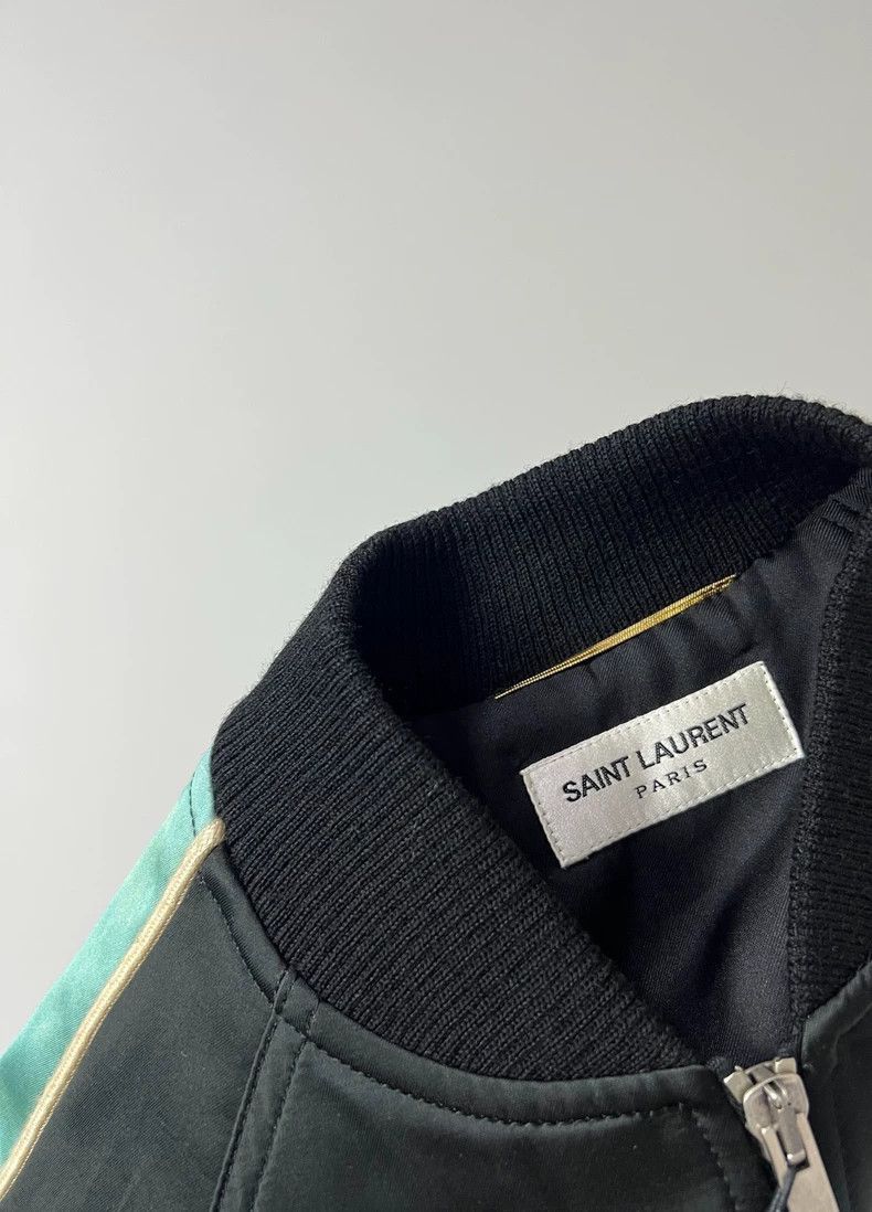 Saint Laurent Paris Saint Laurent Women's Cotton Bomber Jacket- Size US M / EU 48-50 / 2 - 5 Thumbnail