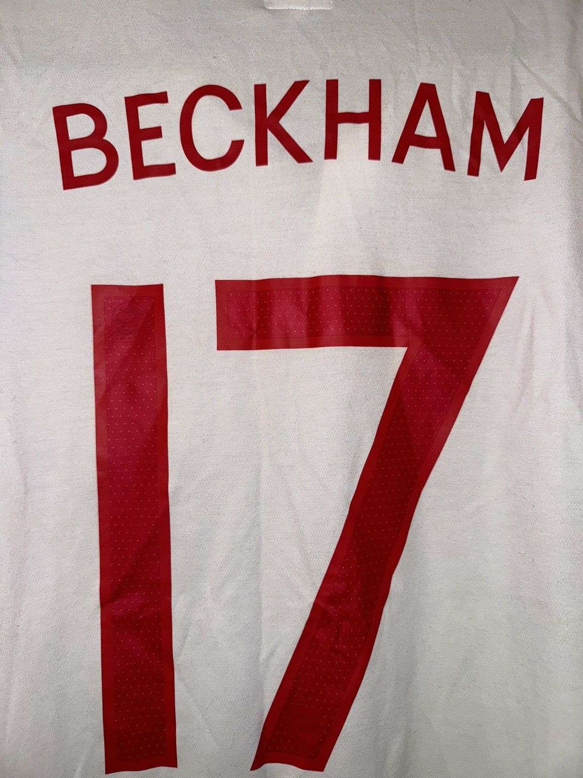 Umbro Umbro David Beckham England jersey World Cup 2010 Qualifier Size US XXL / EU 58 / 5 - 13 Thumbnail