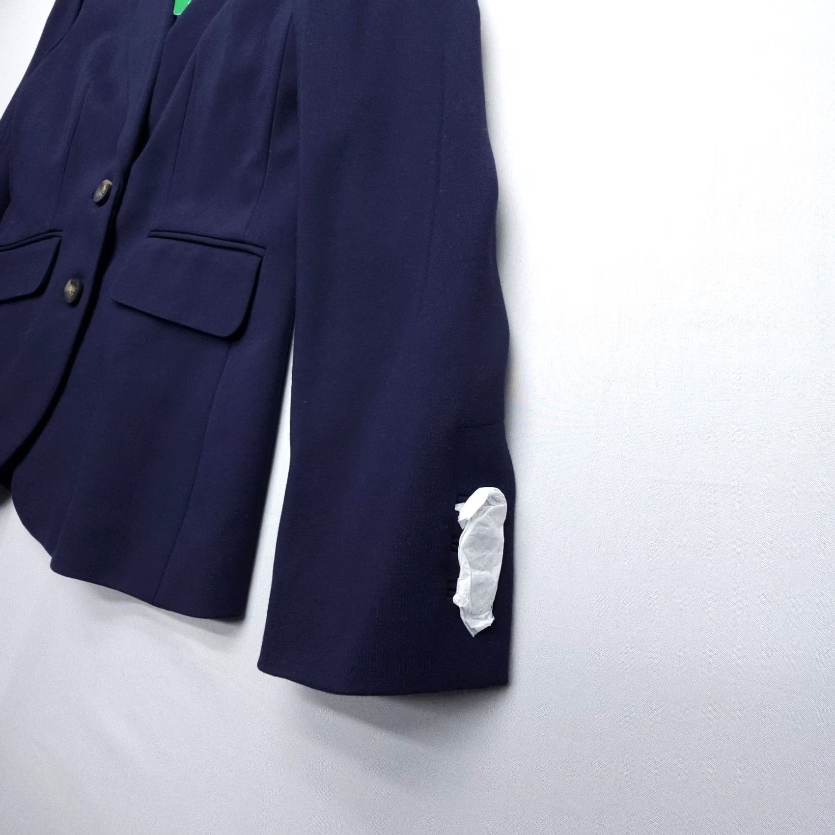 Boden Boden Marylebone Ponte Blazer Womens 8 R Navy Blue Career Preppy Stretch NWT Blazer Size M / US 6-8 / IT 42-44 - 3 Thumbnail