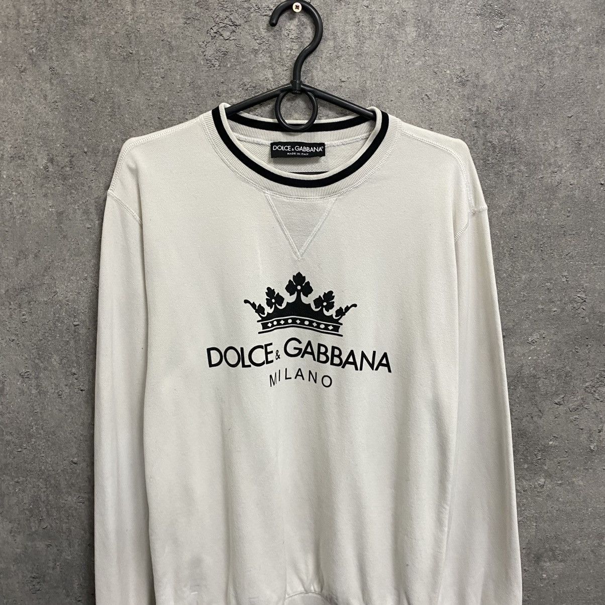 Dolce & Gabbana Rare Dolce & Gabbana D&G sweatshirt big logo Milano Size US M / EU 48-50 / 2 - 4 Thumbnail