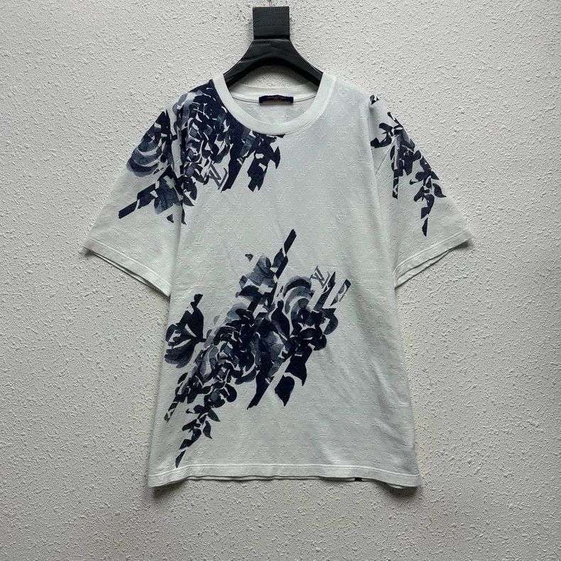 Louis Vuitton Louis Vuitton Tie-Dye Pattern Short Sleeve T-Shirt-2506 Size US XXL / EU 58 / 5 - 1 Thumbnail