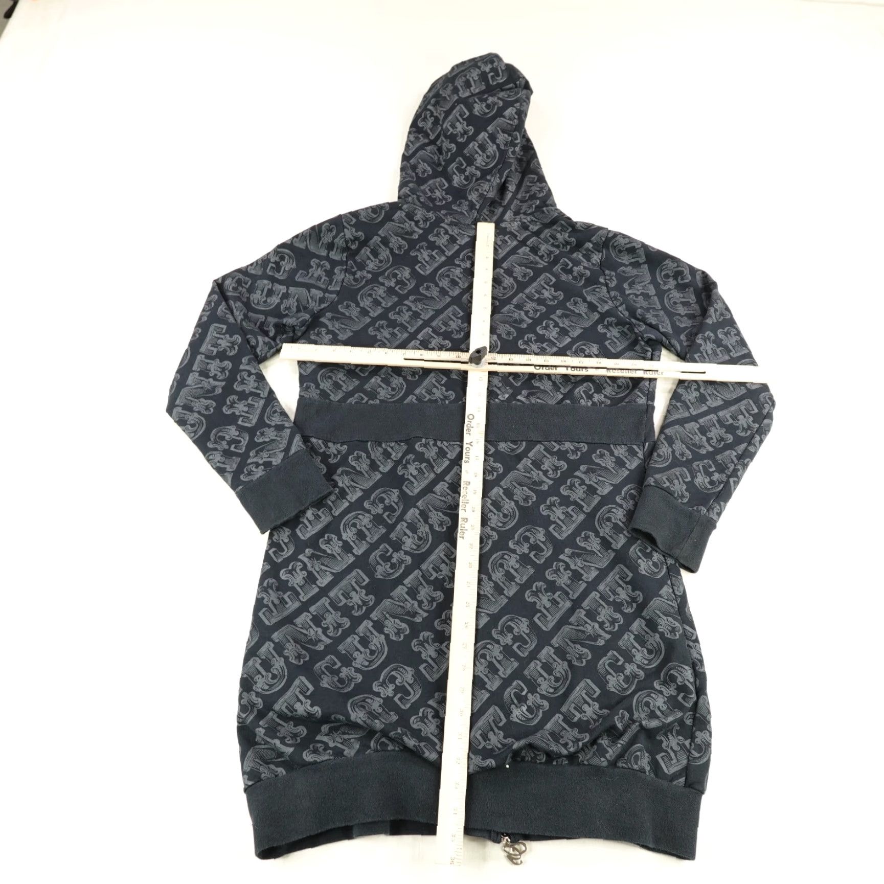 Vintage VINTAGE G-Unit Hoodie Womens XL Black Full Zip Hooded Pockets Zip Logo Hip Hop 90s Theme Mens/Womens Size XL / US 12-14 / IT 48-50 - 6 Thumbnail