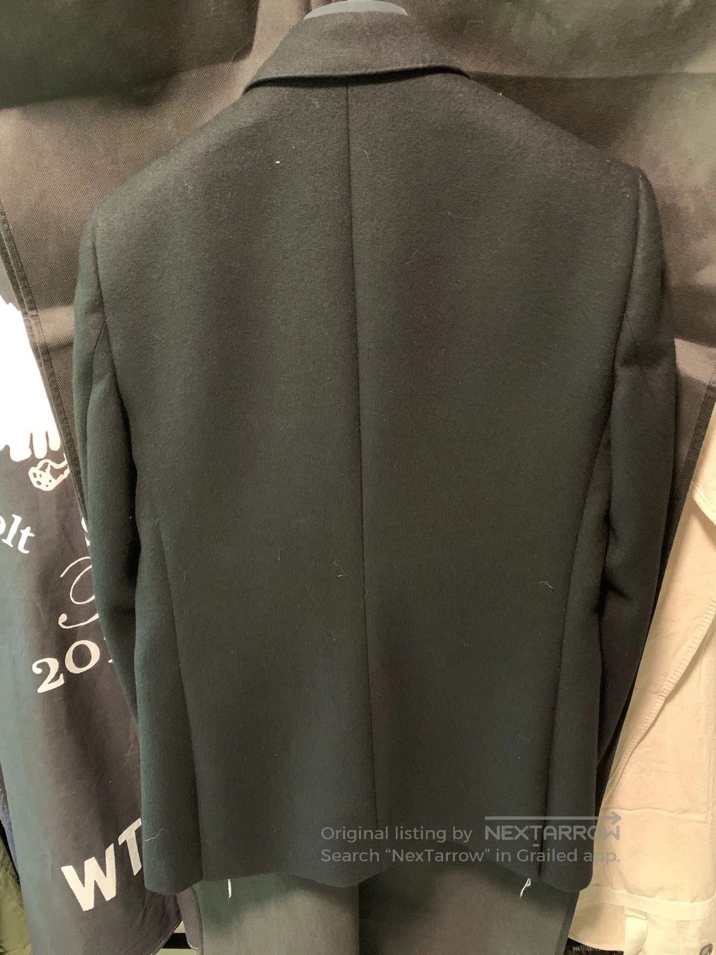 Celine Black Double-Breasted Blazer with Gold Buttons. Size US M / EU 48-50 / 2 - 6 Thumbnail