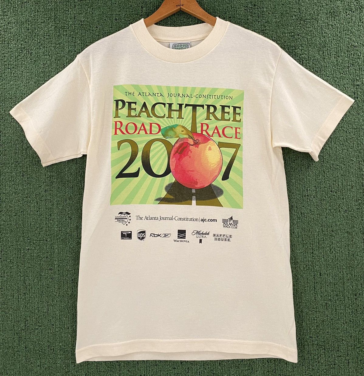 Vintage 2007 Atlanta Peachtree Road Race T-Shirt Men’s Size XS Size US XS / EU 42 / 0 - 1 Thumbnail