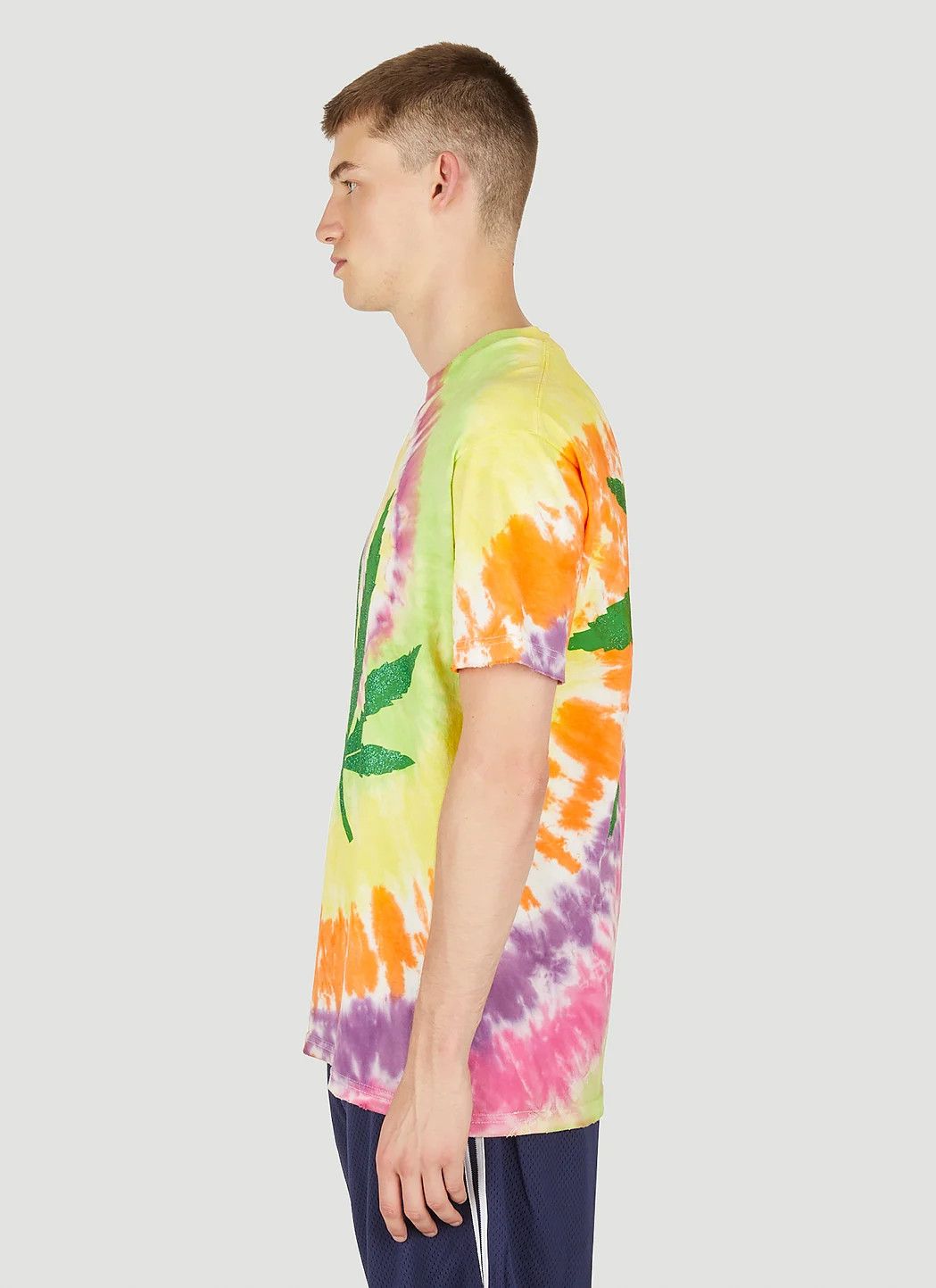 Gallery Dept. o1mle0326 Weed Tee Shirt Tie Dye in Multicolor Size US XS / EU 42 / 0 - 3 Thumbnail