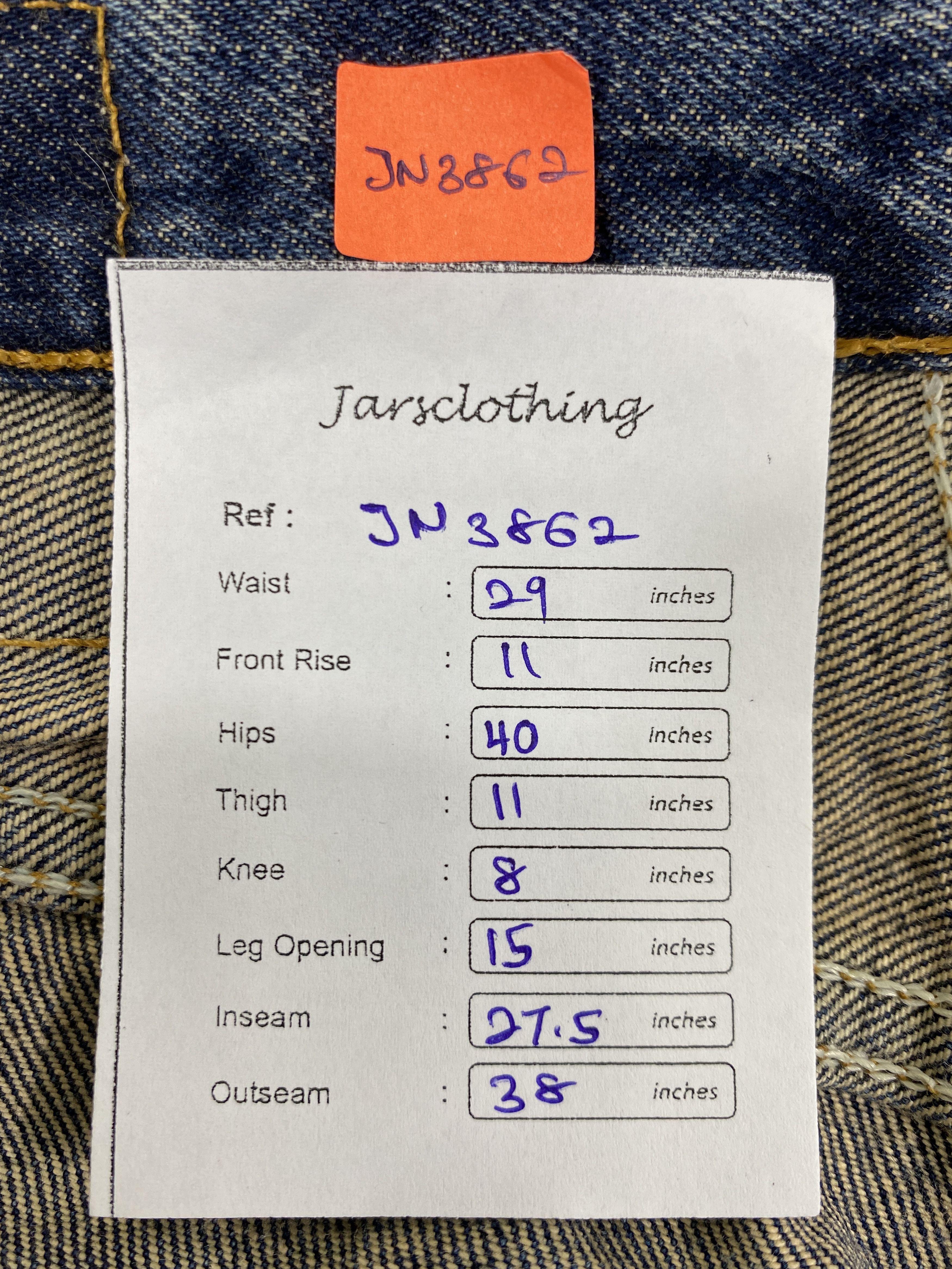 Levi's Vintage Clothing Distressed Blue Vintage Levi's 501 Jeans 29x27.5- JN3862 Size US 29 - 8 Thumbnail