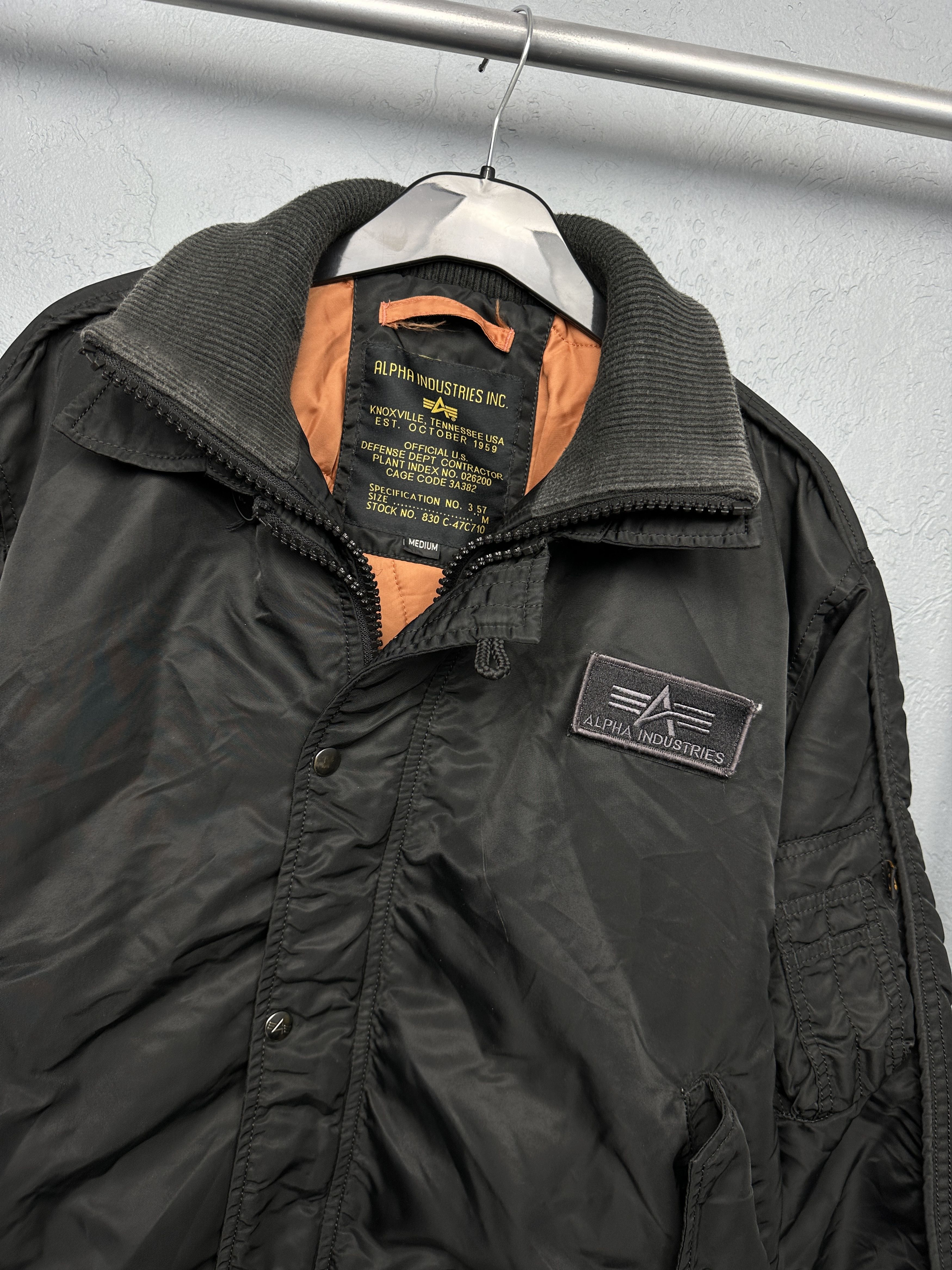 Alpha Industries Alpha Industries Flight Pilot Nylon Bomber Jacket USA Size US M / EU 48-50 / 2 - 2 Thumbnail