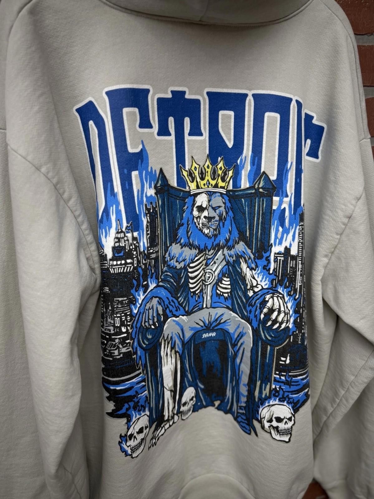 SANA Sana Detroit - Lions OG Drop Exclusive Hoodie Size XL Size US XL / EU 56 / 4 - 4 Thumbnail