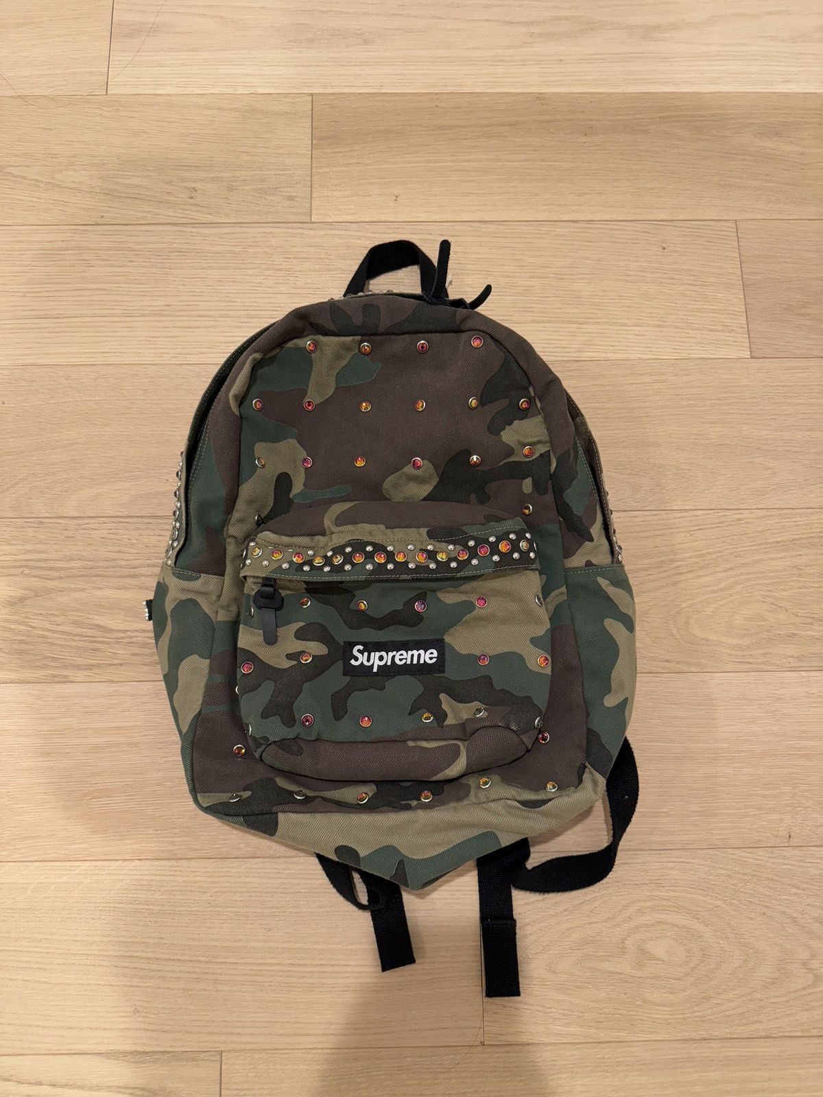 Supreme Woodland Camo Backpack | Grailed