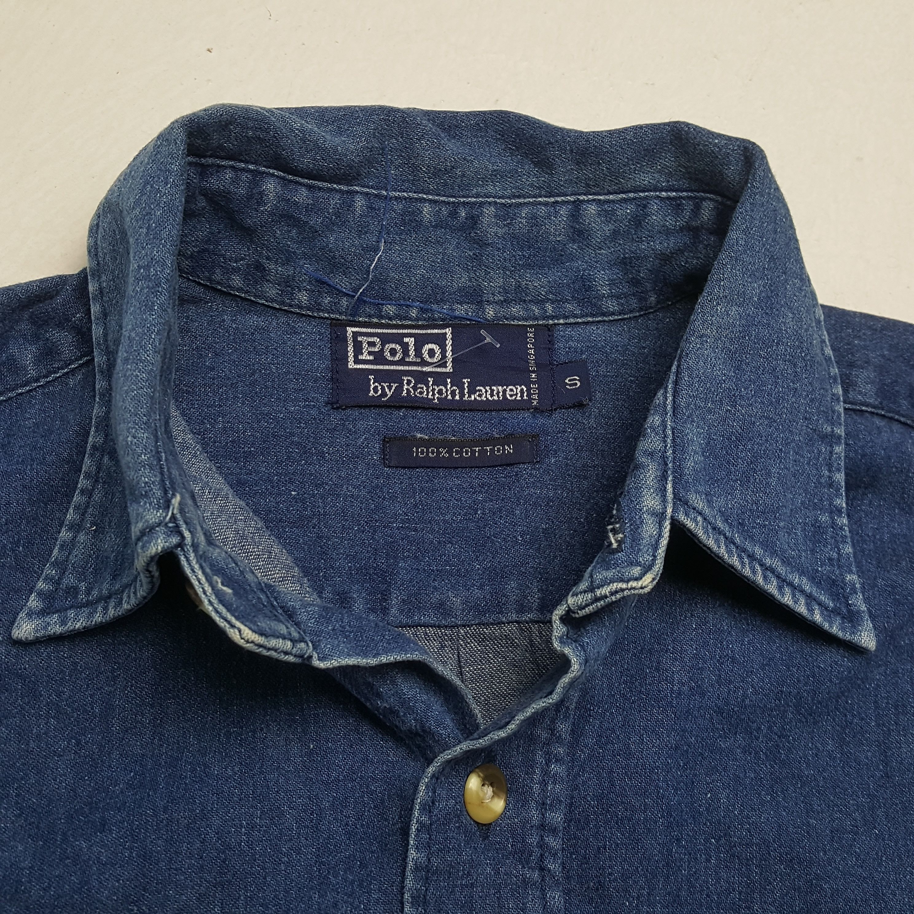 Polo Ralph Lauren × Vintage Vintage POLO by RALPH LAUREN Fashion Brand Shirt Size US M / EU 48-50 / 2 - 9 Thumbnail