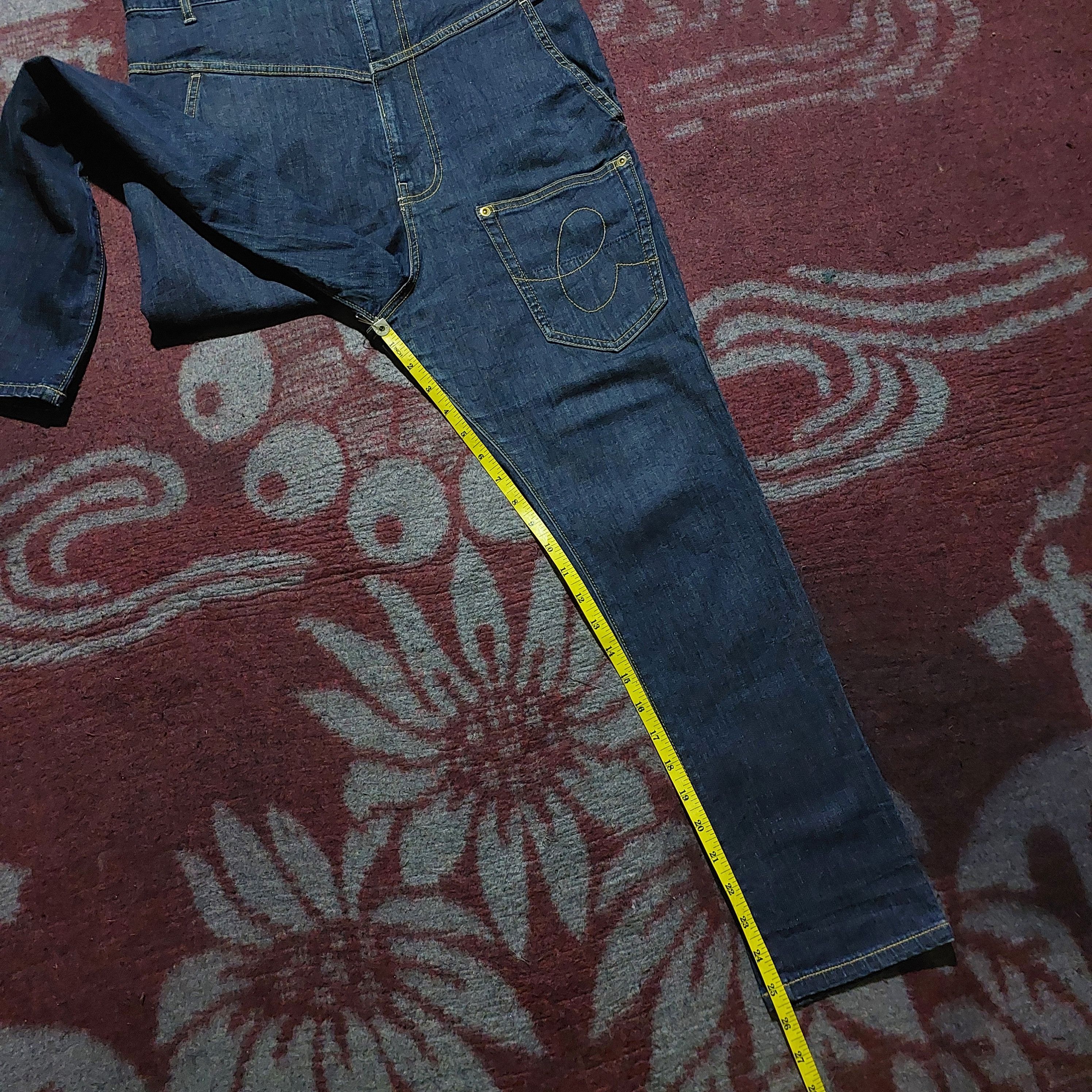 mercibeaucoup Mercibeaucoup Japan drop crotch front pocket denim jeans Size US 32 / EU 48 - 14 Thumbnail