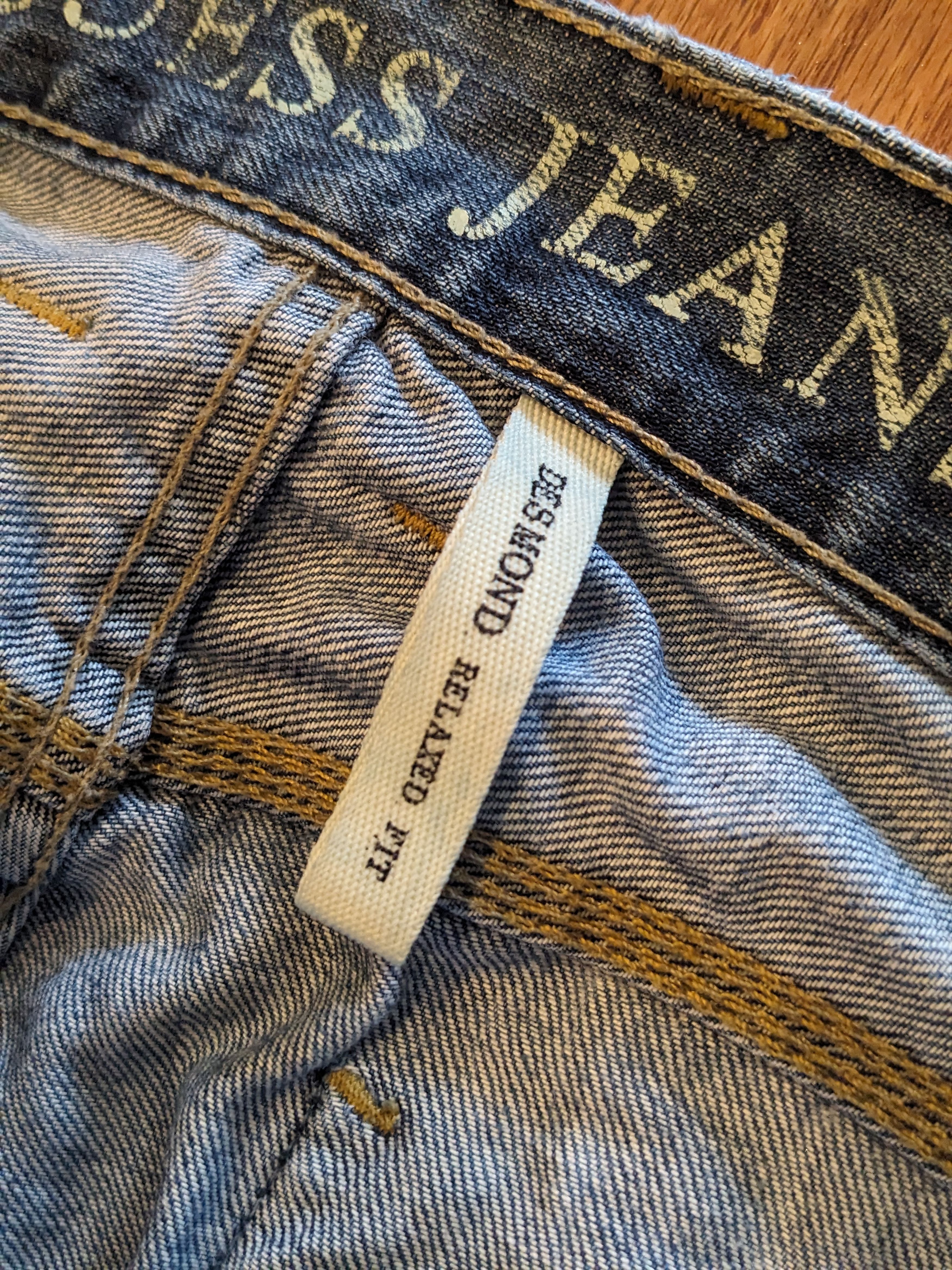 Guess × Vintage Vintage Guess Size 32 Relaxed Fit Denim Jeans Size US 32 / EU 48 - 7 Thumbnail