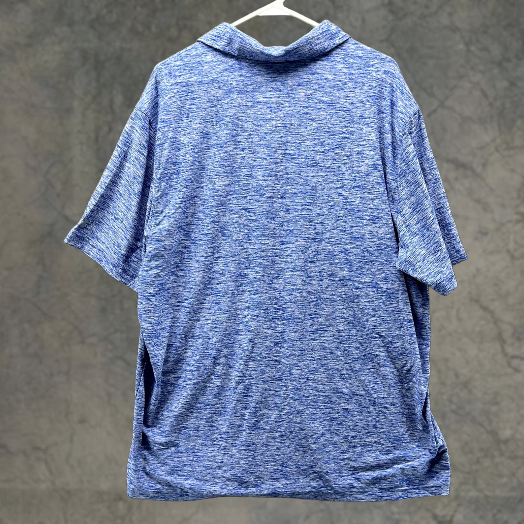 Under Armour Under Armour Polo Shirt Mens 2XL Blue HeatGear Loose Fit Golf Performance Shirt Size US XXL / EU 58 / 5 - 1 Thumbnail