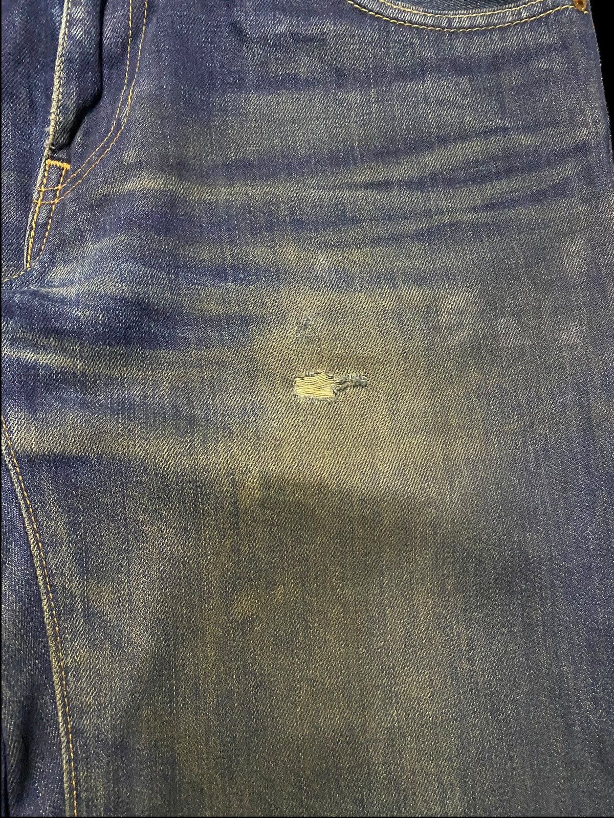 Levi's Levis 502 Mud Wash Distressed Loose Jeans Size US 31 - 12 Thumbnail