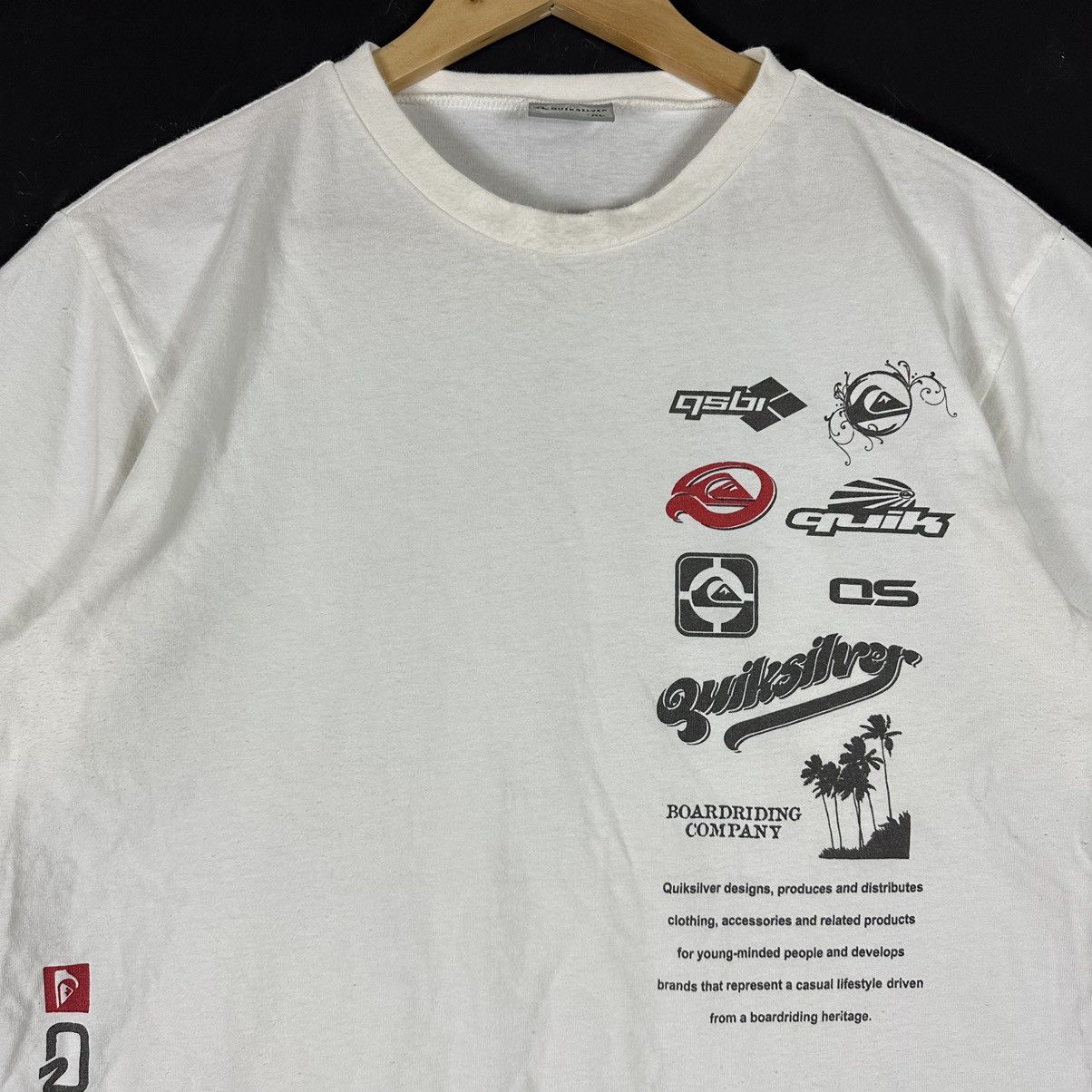 Quiksilver × Vintage VINTAGE Y2K QUIKSILVER MULTILOGO Size US XL / EU 56 / 4 - 5 Thumbnail
