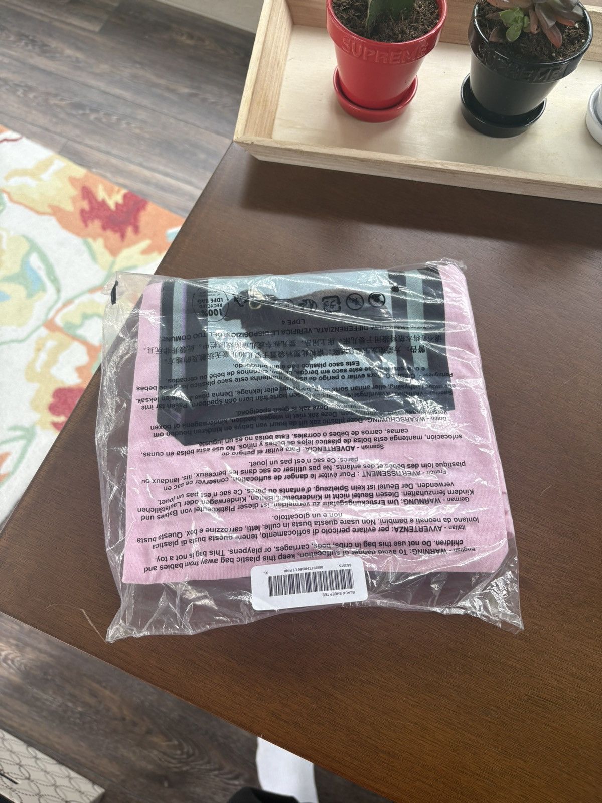Supreme Damien Hirst Tee SS25 Pink